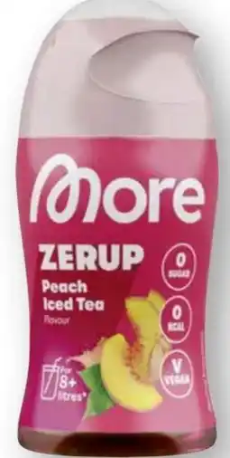 Scheck-in-Center More Nutrition Zerup Angebot