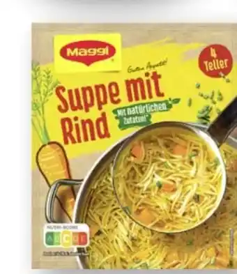 Scheck-in-Center Maggi Guten Appetit Suppen Angebot