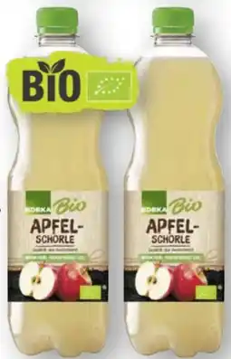 Scheck-in-Center Edeka Bio Apfelschorle Angebot