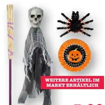 Scheck-in-Center Halloween-Artikel Angebot