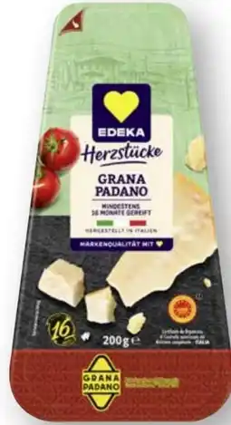 Scheck-in-Center Edeka Herzstücke Grana Padano Angebot