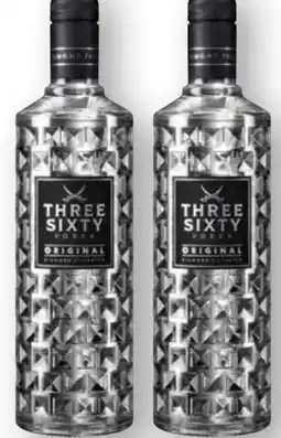 Scheck-in-Center Three Sixty Vodka Original Angebot