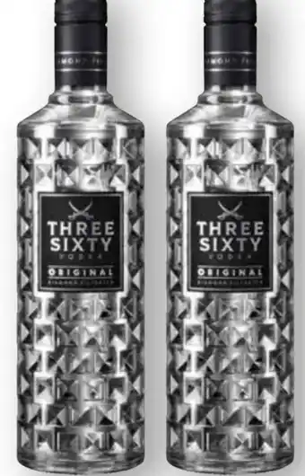 Scheck-in-Center Three Sixty Vodka Original Angebot