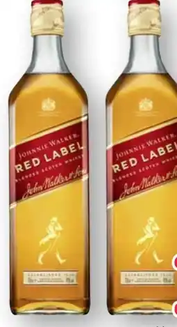 Scheck-in-Center Johnnie Walker Red Label Angebot