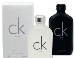 Scheck-in-Center Calvin Klein CK One EdT Angebot