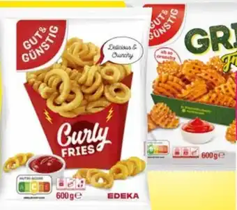 Edeka Gut & Günstig Curly Fries Angebot