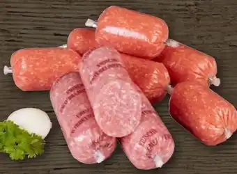 REWE Center Metzgerei Wilhelm Brandenburg Zwiebelmettwurst Angebot