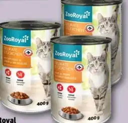 REWE Center ZooRoyal Katzennahrung Delikate Stückchen Angebot