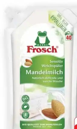 Edeka Frosch Mandelmilch Sensitiv-Weichspüler Angebot