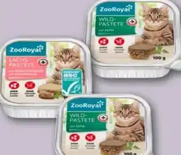 REWE Center ZooRoyal Katzennahrung Lachs-Pastete Angebot