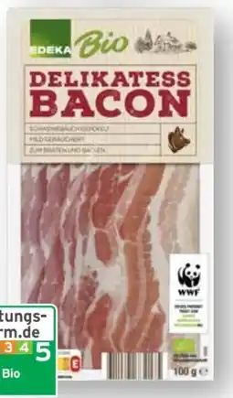 Edeka Edeka Bio Delikatess Bacon Angebot
