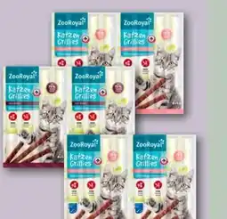 REWE Center ZooRoyal Katzen Grillies mit Lachs Angebot