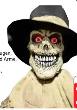 Edeka Amscan Animiertes Skelett Angebot