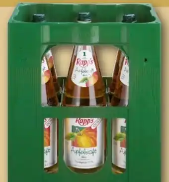 REWE Center Rapp's Kelterei Apfelsaft Angebot