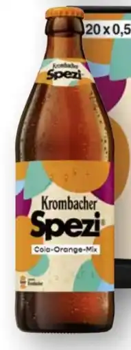Edeka Krombacher Spezi Cola Orange-Mix Angebot