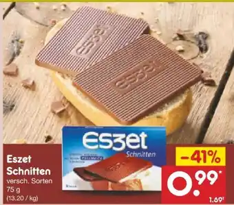 Netto Marken-Discount Sarotti Eszet Schnitten Angebot