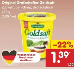 Netto Marken-Discount Grafschafter Krautfabrik Vegan Original Goldsaft Angebot