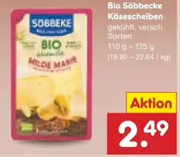 Netto Marken-Discount Söbbeke Bio Käsescheiben Angebot