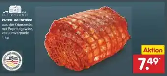 Netto Marken-Discount Gut Ponholz Puten-Rollbraten Angebot