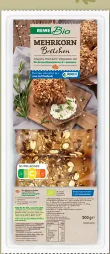 REWE Rewe Bio Bio-Mehrkornbrötchen Angebot