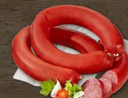 REWE Knoblauchwurst Angebot