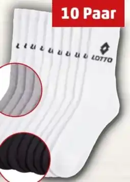 PENNY Lotto Sportsocken 10er Pack Angebot