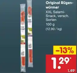 Netto Marken-Discount Rügenwalder Spezialitäten Original Rügenwürmer XXL Angebot