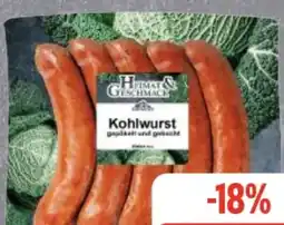 Edeka Frischemarkt Gutfleisch Kohlwurst Angebot