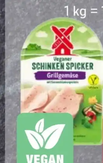 Edeka Frischemarkt Rügenwalder Mühle Veganer Schinken Spicker Angebot