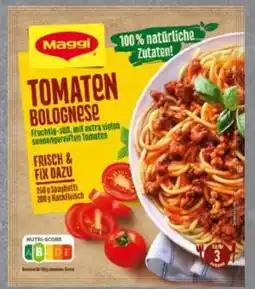 Edeka Frischemarkt Maggi Fix Tomaten Bolognese Angebot