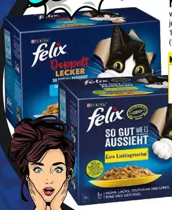 EDEKA Bandelt Purina Felix Katzen-Nassnahrung Angebot