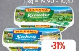 Edeka Frischemarkt Milkana Schmelzkäsezubereitung Angebot