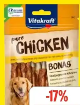 Edeka Vitakraft Pure Chicken Bonas Angebot