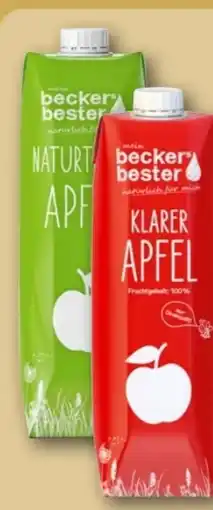 REWE Center Mein Becker's Bester Klarer Apfel Angebot