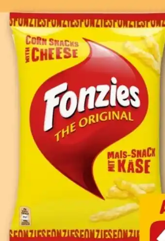 REWE Center Fonzies Mais Käse Snack Angebot