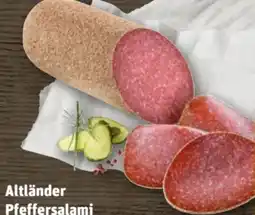REWE Center Altländer Pfeffersalami Angebot
