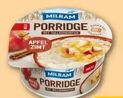 REWE Milram Porridge Apfel Zimt Angebot