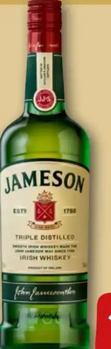 REWE Jameson Triple Distilled Irish Whiskey Angebot