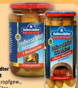 REWE Halberstädter Landwurst Bockwurst Angebot