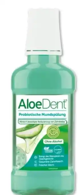 Budni Aloe Dent Mundspülung ohne Fluorid Probiotic Angebot