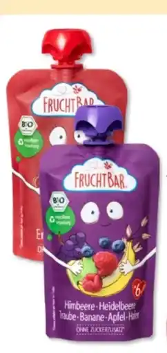 Budni FruchtBar Bio Fruchtpüree Angebot