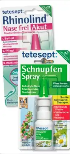 Budni Tetesept Rhinolind Nasenspray Angebot
