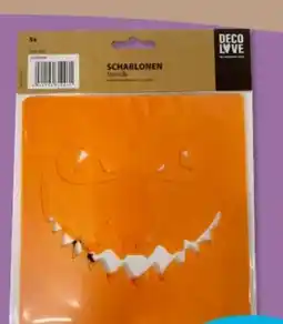Budni Deco Love Schablonen Kürbisgesicht Angebot