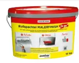 Hellweg Saint-Gobain Weber Rollspachtel Malerfinish to go Angebot