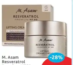 Budni M. Asam Resveratrol Premium Lifting Creme Angebot
