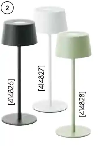Hellweg Flector Garten LED-Akku-Tischleuchte Jona Angebot