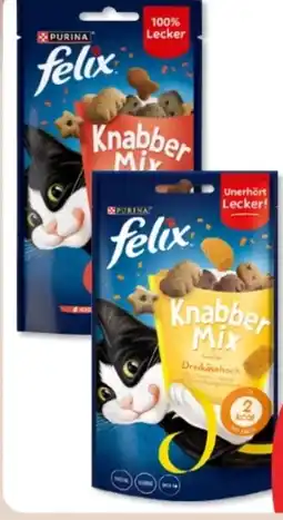 Budni Purina Felix Knabber-Mix Angebot