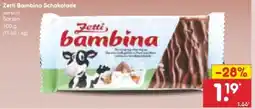 Netto Marken-Discount Zetti Bambina Schokolade Angebot
