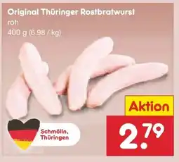 Netto Marken-Discount Original Thüringer Rostbratwurst Angebot