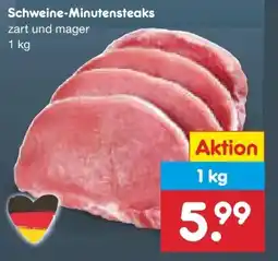 Netto Marken-Discount Schweine-Minutensteaks Angebot
